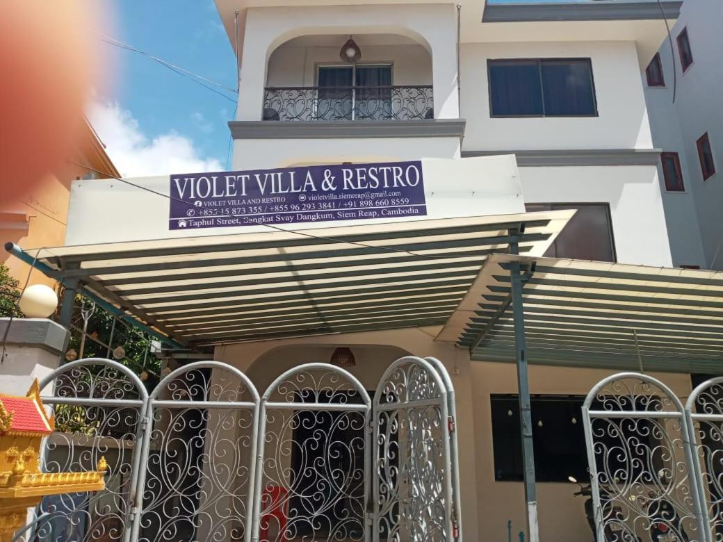 Violet Villa And Restro Siem Reap Dış mekan fotoğraf